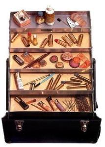 Marilyn's makeup kit - from themarilynmonroecollection.com